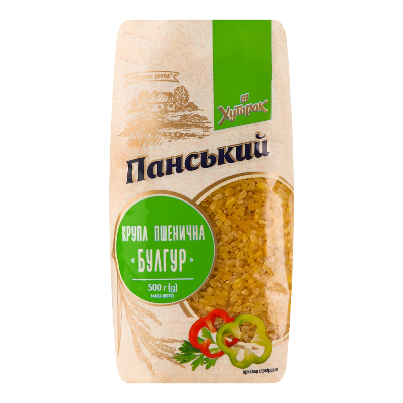 Крупа пшеничная Булгур Хуторок Панський м/у 500г Хуторок Панський ...
