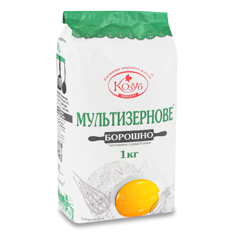 Борошно Мультизернове 1кг Козуб продукт