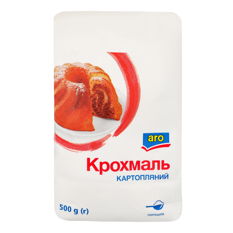 Крахмал картофельный Aro м/у 500г Aro(4820019601700): купить в интернет ...