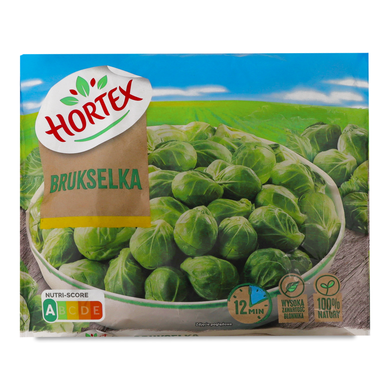 Капуста брюсельська с/м 450г Хортекс