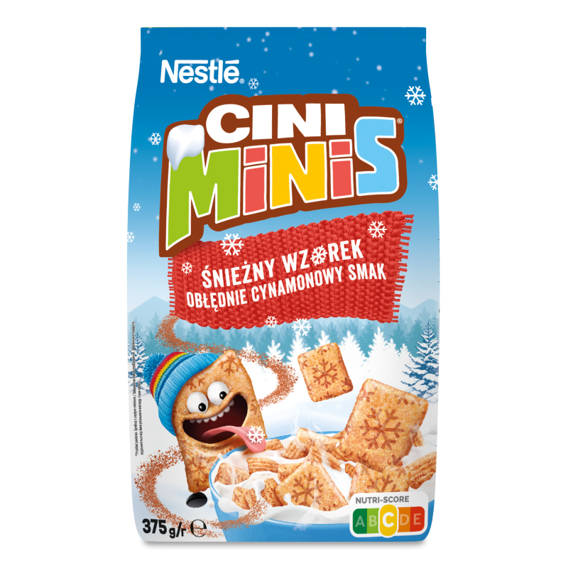 Сніданок сухий Сіні-Мініс 375г м/у Нестле
