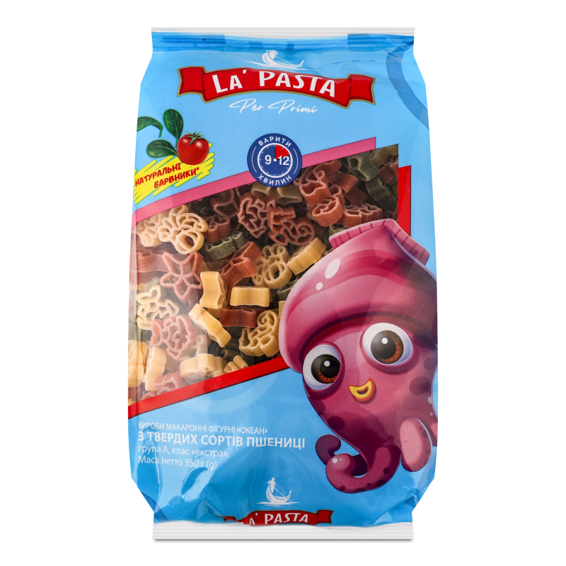 Вироби макаронні Ocean фігурні 350г La’Pasta Per Primi