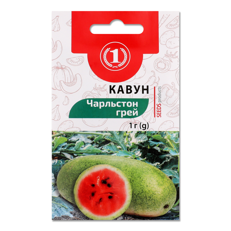 Насіння Кавун Чарльстон Грей 1г ТМ “1”