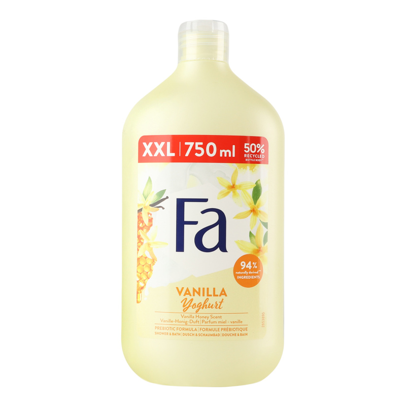 Крем-гель для душа и ванны Vanilla Yoghurt Fa 750мл Fa