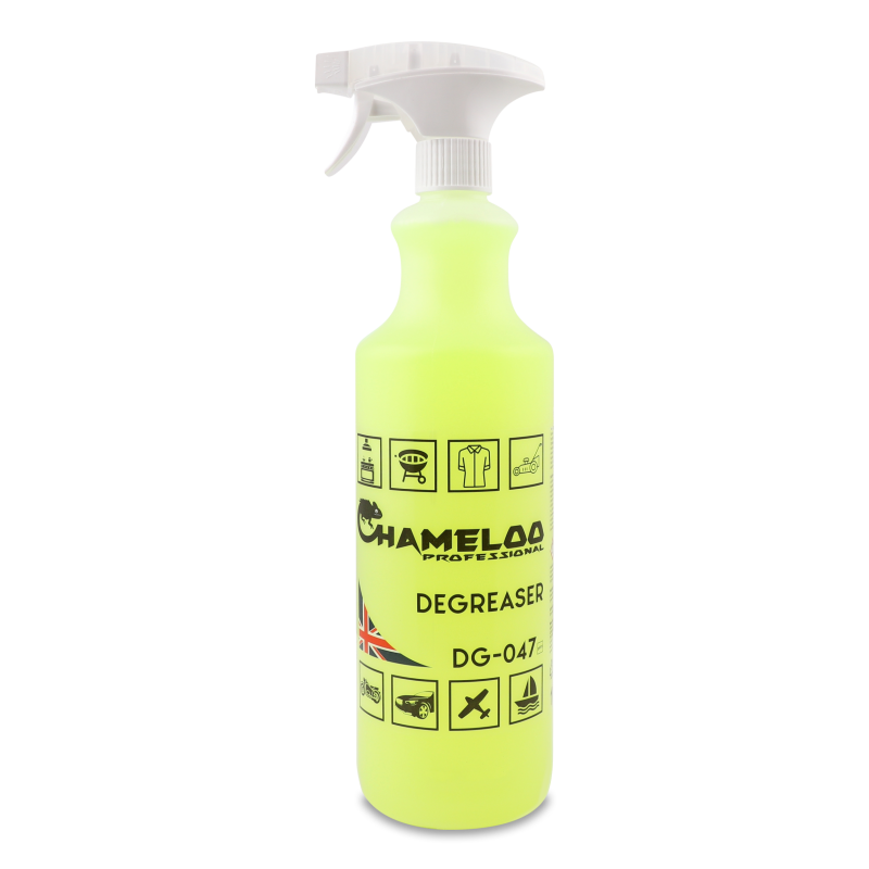 Засіб проти всіх видів жирових забруднень професійний 1л спрей Chameloo