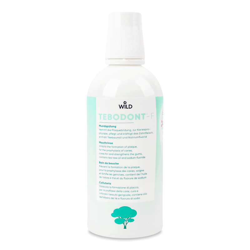 Ополіскувач д/ротової порожнини з олією чайного дерева та фторидом 500мл Tebodont-F