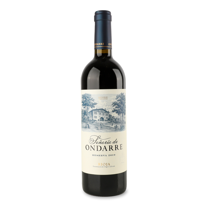 Вино Senorio de Ondarre Reserva червоне сухе 13,5% 0,75л Bodegas Olarra