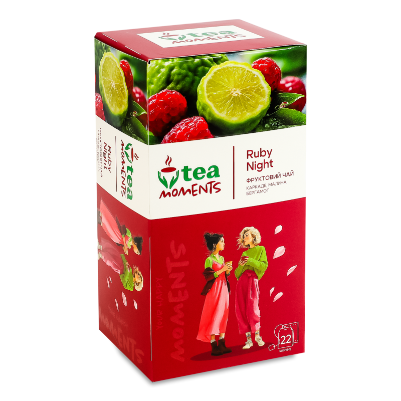 Чай Ruby Night з суданської троянди 22*1,7г Tea Moments