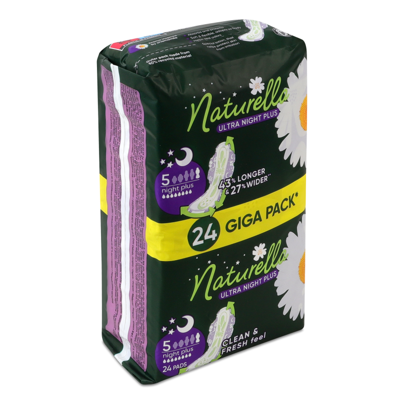 Прокладки гігієнічні Ultra night plus ароматизовані 28шт Naturella