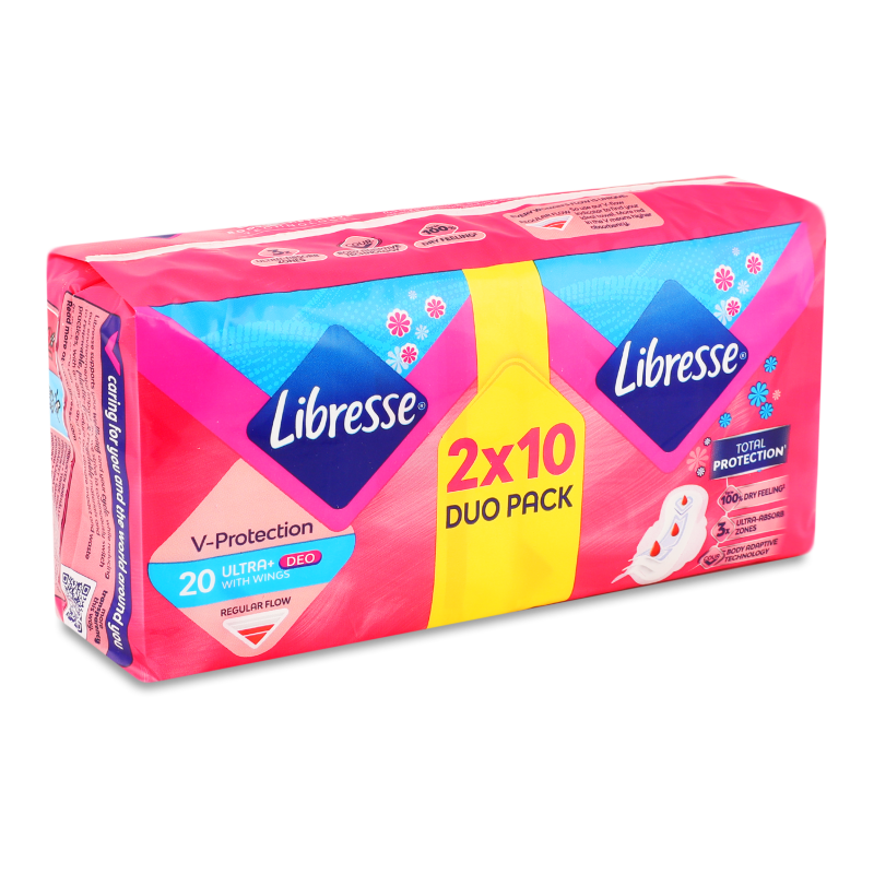 Прокладки Ультра плюс део нормал 20шт Лібрес