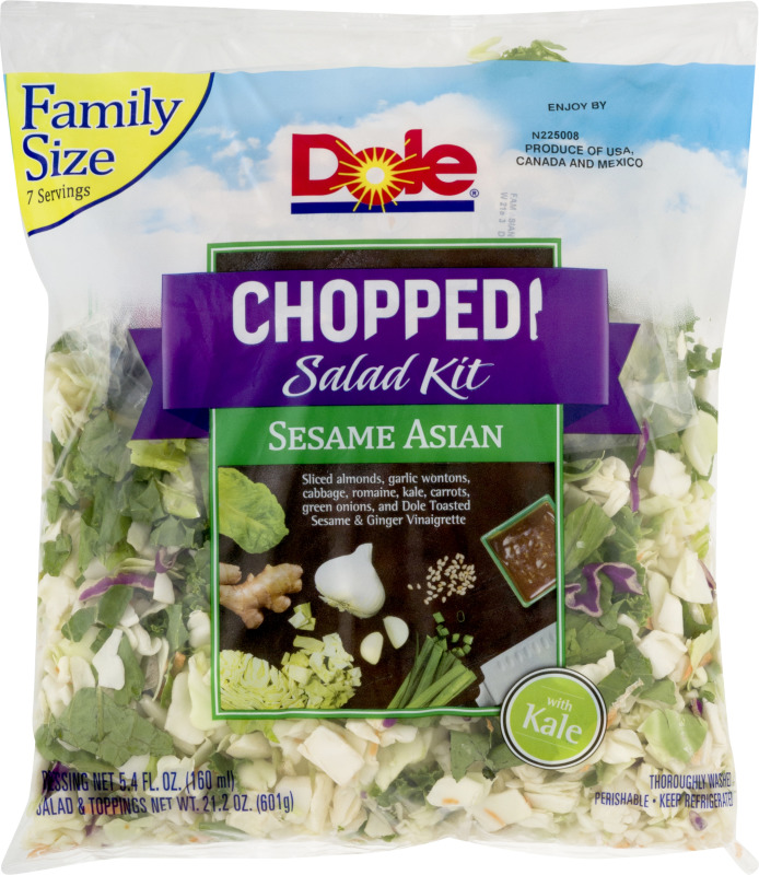 Dole Chopped! Salad Kit Sesame Asian Dole(71430000717): customers ...
