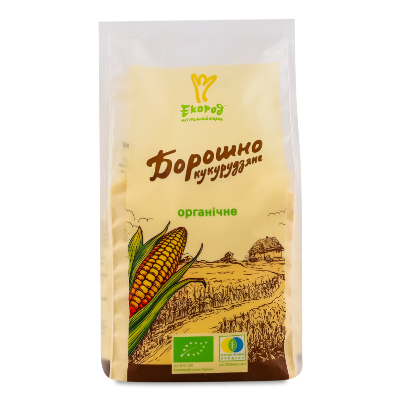 Борошно кукурудзяне органічне 500г м/у Екород