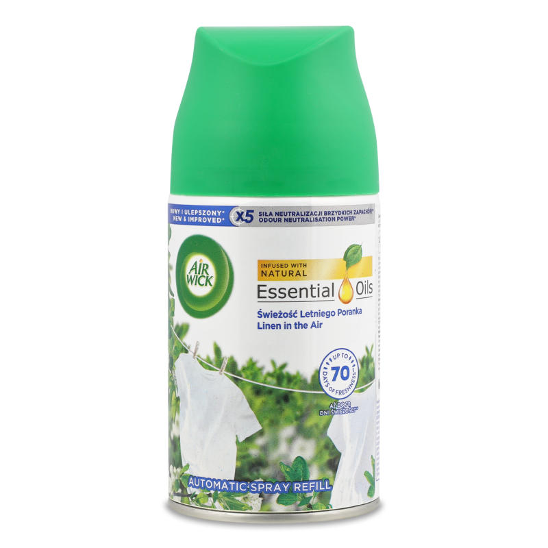 Освіжувач повітря Літній ранок автоматичний 250мл запаска Air Wick