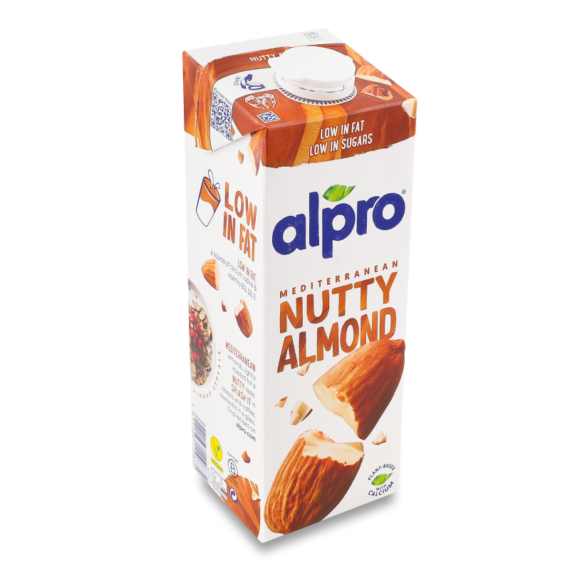 Напій мигдальний без цукру 1л т/п Alpro