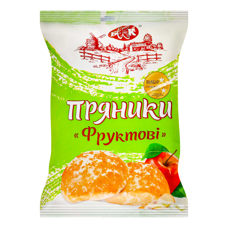 Пряники Фруктові БКК м/у