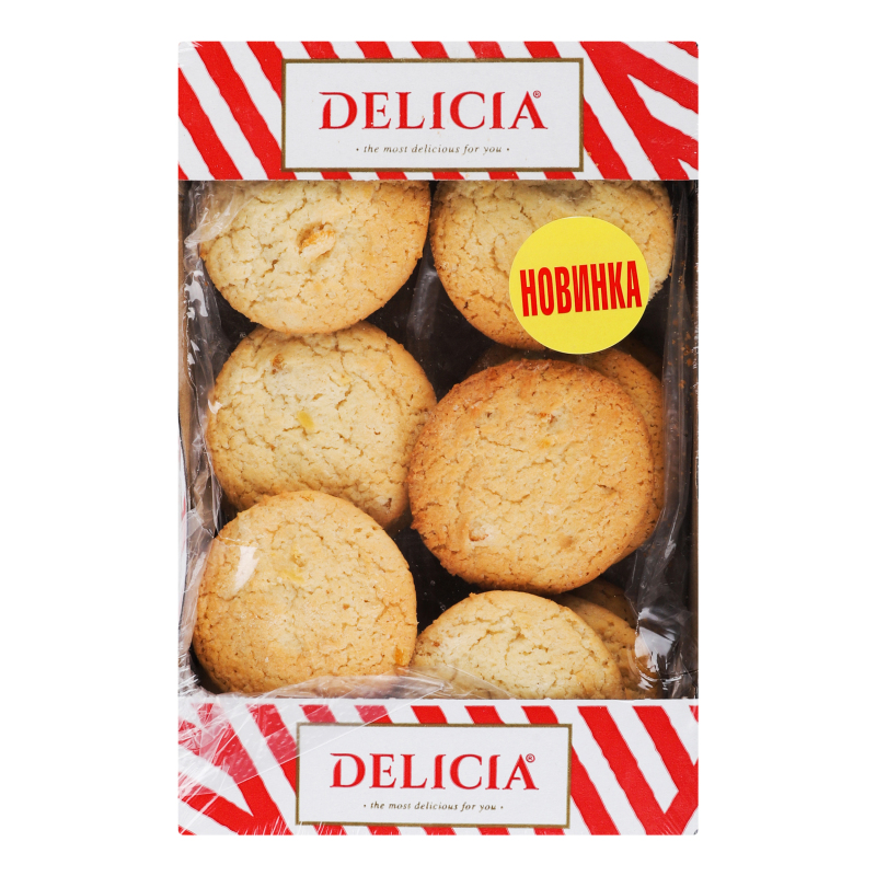 Печиво здобне з цедрою апельсина Феліція Delicia к/у