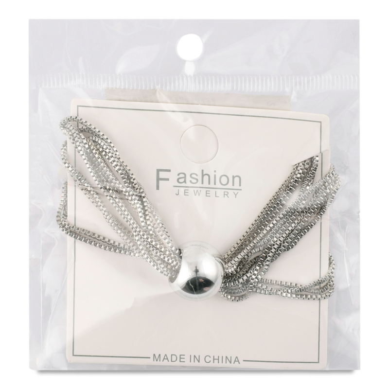 Браслет металевий 18-20см в асортименті FHF1623