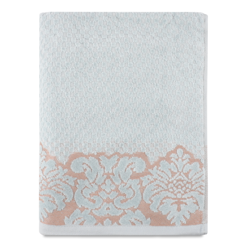 Рушник Дамаск м”ятний махровий велюр 50*90см 550г/м2 ГМ Текстайл