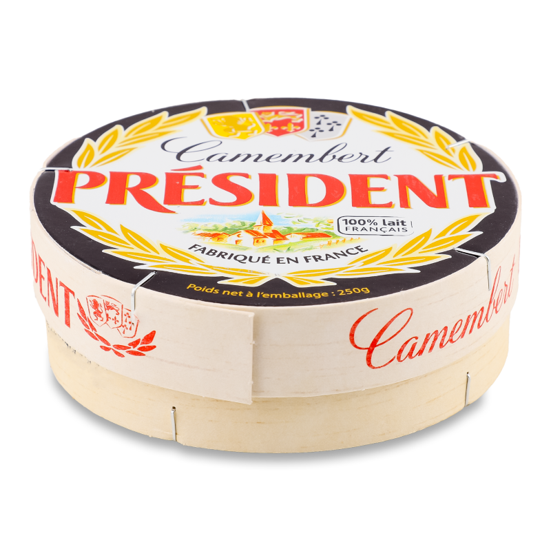 Сир м’який Камамбер 45% 250г President