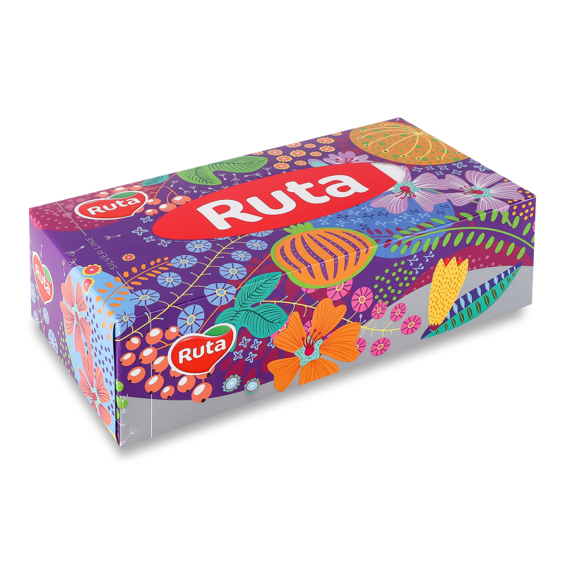 Серветка 20*21см 2шари 150шт коробка Ruta