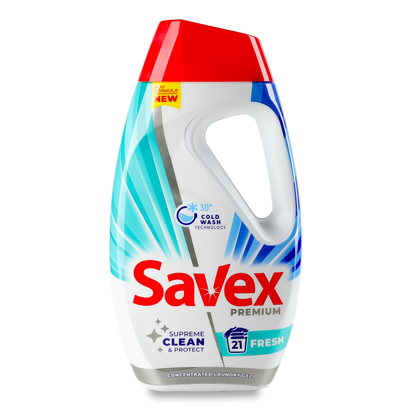 Гель д/прання Premium Fresh 0,945л Savex