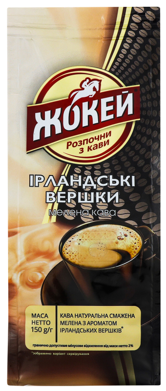 Кофе натуральный молотый Ирландские сливки Жокей м/у 150г Жокей ...
