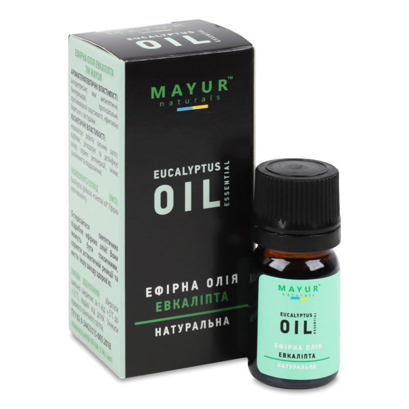 Олія ефірна Евкаліпта 5мл Маюр