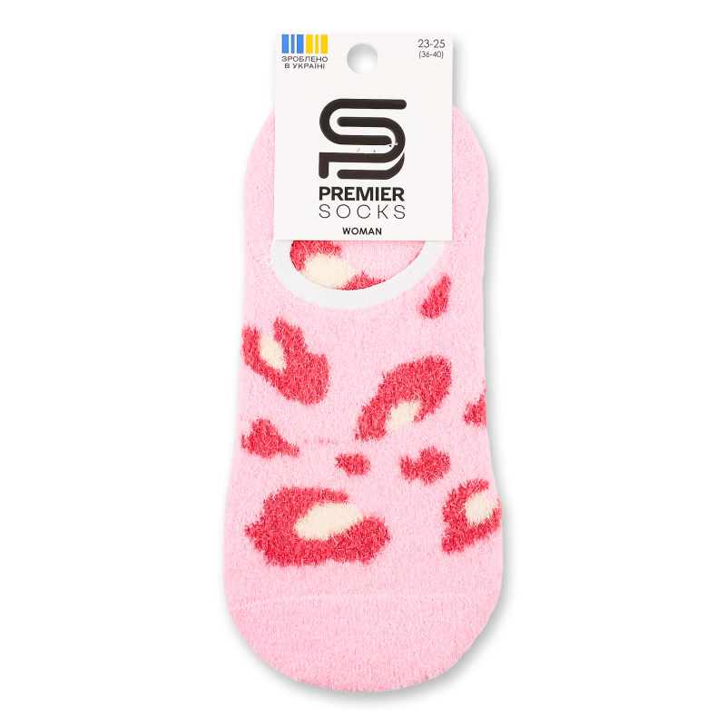 Підслідники жіночі з пухнастої пряжі р.23-25 Premier Socks