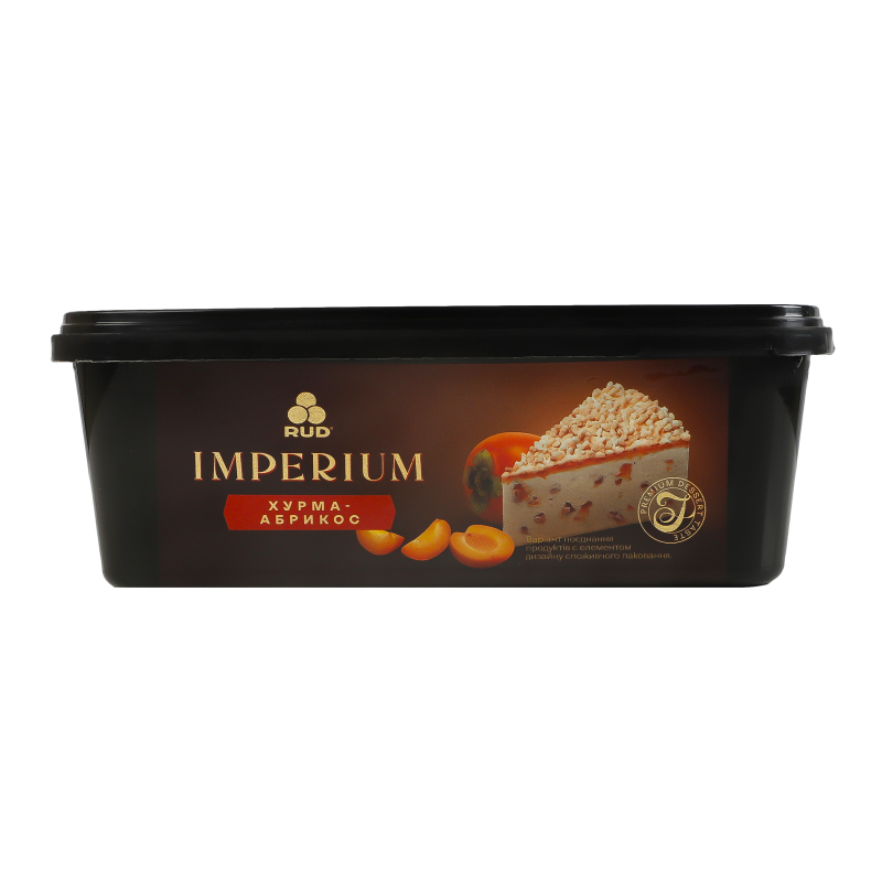 Мороженое Хурма-абрикос Imperium Rud п/у 600г Rud(4823097810750