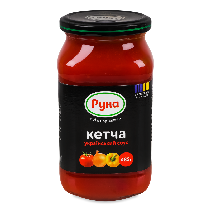 Соус Кетча український 485г твіст/б Руна