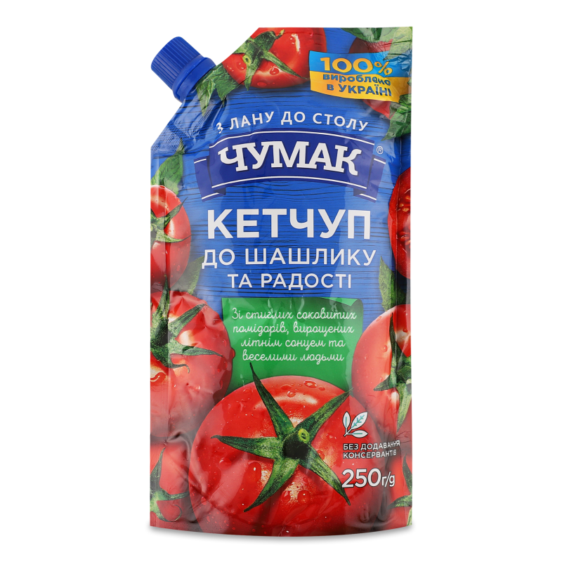 Кетчуп До шашлику 250г д/п Чумак