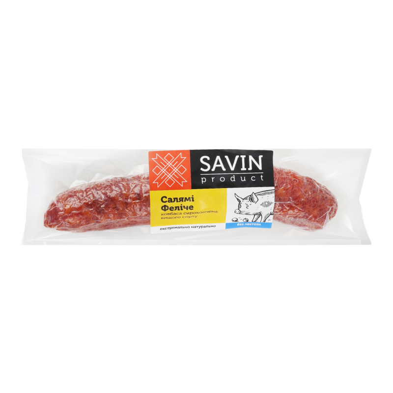 Ковбаса Салямі Феліче Savin Product с/к в/с кг