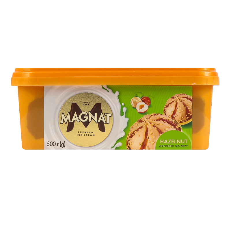 Морозиво 12% Лісовий горіх Magnat п/у 500г Magnat(4820220132499