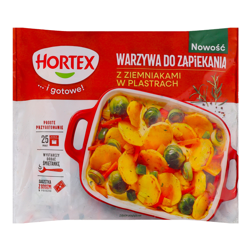 Овочі для запікання глибокозаморожені з картоплею Hortex м/у