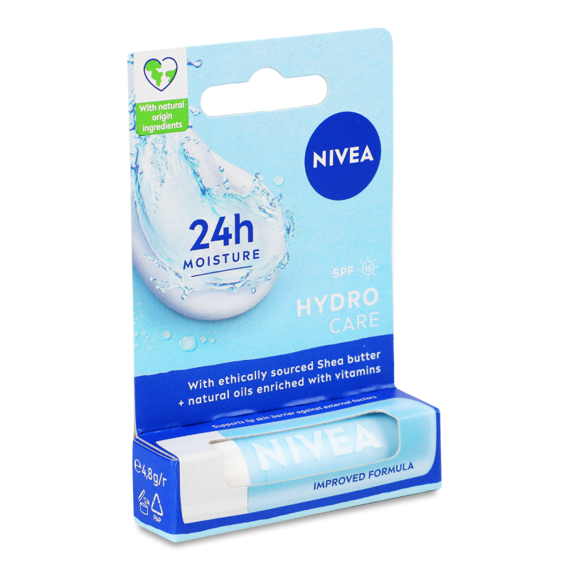 Бальзам д/губ Аква-догляд 48г 85088 Нівея