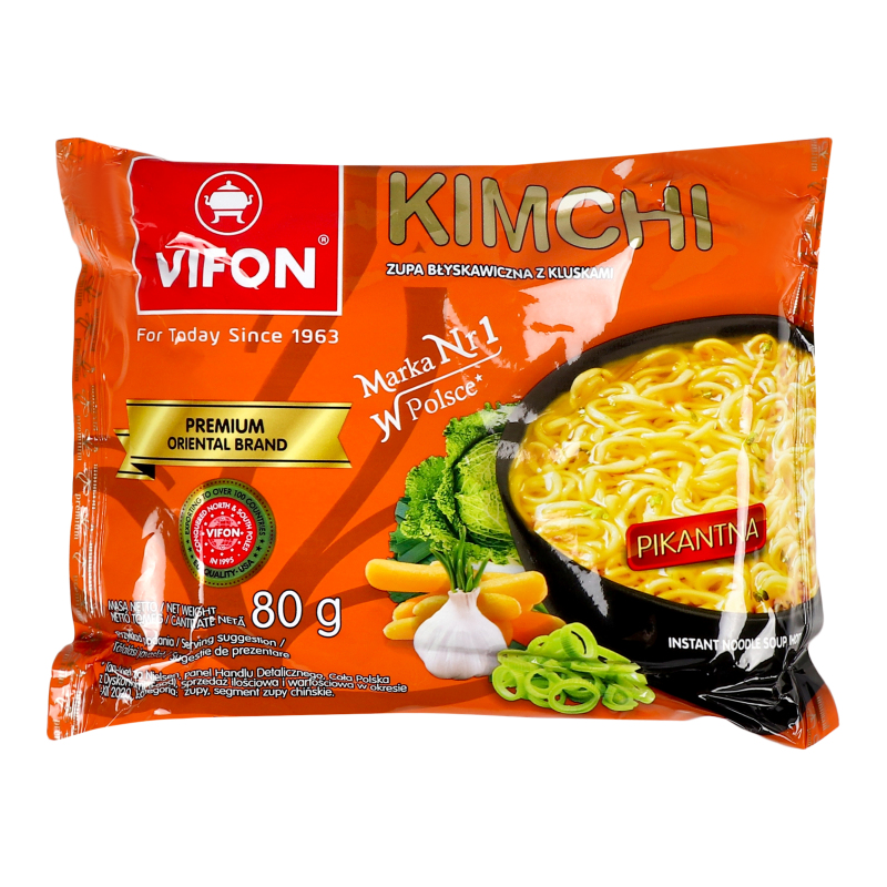 Суп Vifon Kimchi с лапшой быстрого приготовления(5901882110298) купить