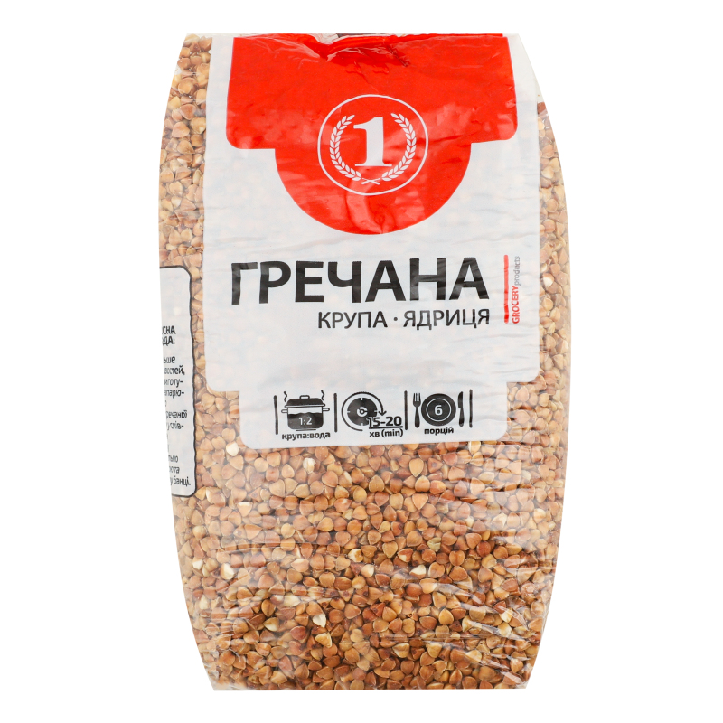 Крупа гречана ядриця ТМ "1" м/у