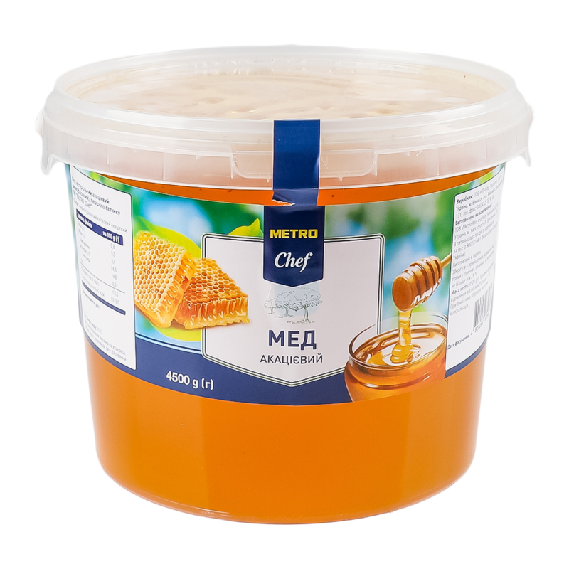 Мед натуральный акациевый Metro Chef ведро