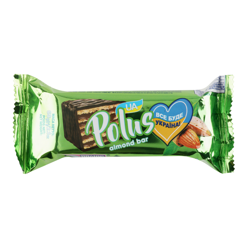 Торт вафельний глазурований Мигдаль Polus м/у