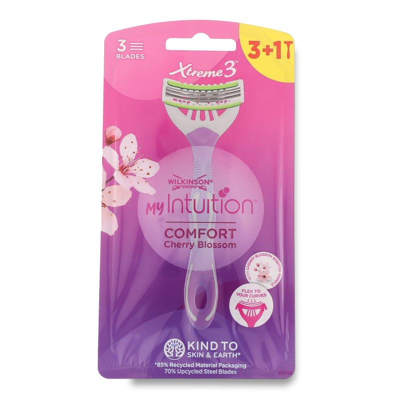 Станок д/гоління одноразовий Екстрім-3 Бьюті жіночий 4шт Вілкінсон Сворд