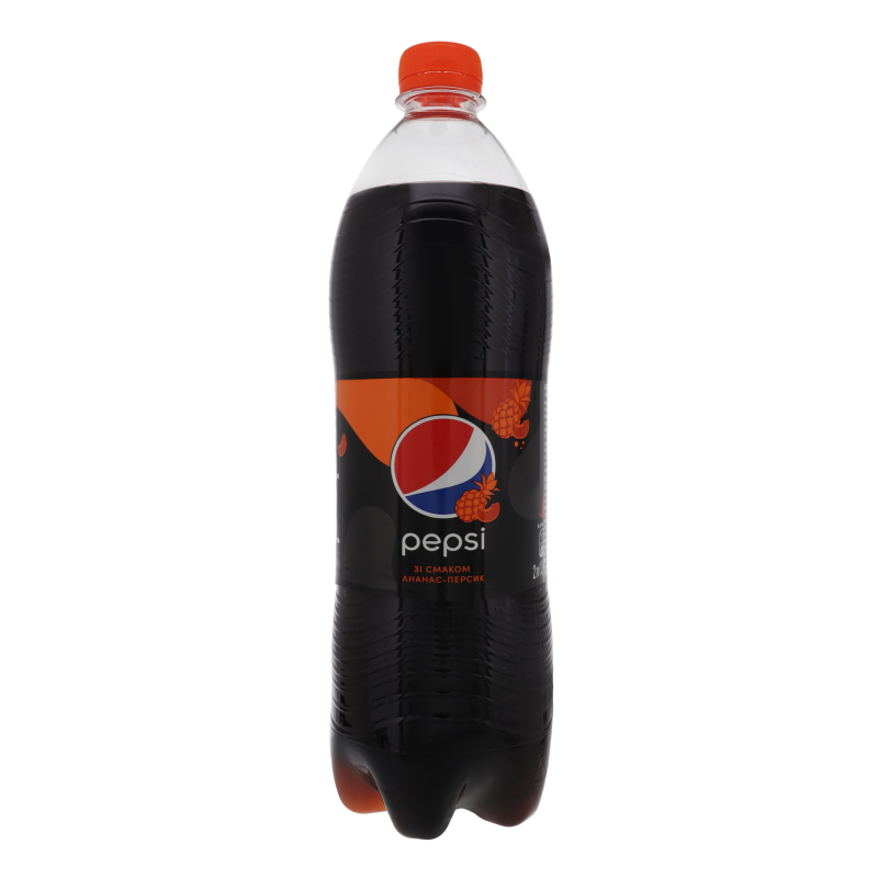 Напій безалкогольний сильногазований Ананас-персик Pepsi п/пл 2л Pepsi ...