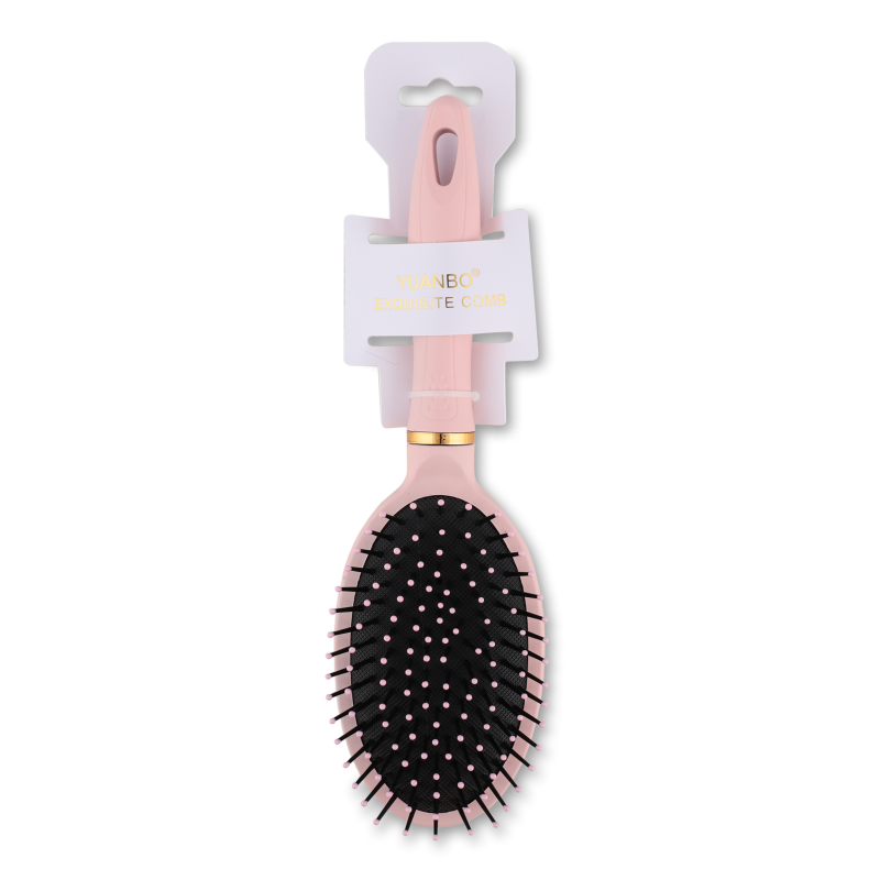 Щітка масажна пудра овальна 24,5*7см KYYW178 Yuanbo