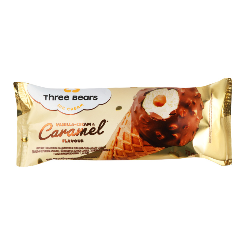 Caramel ice cream