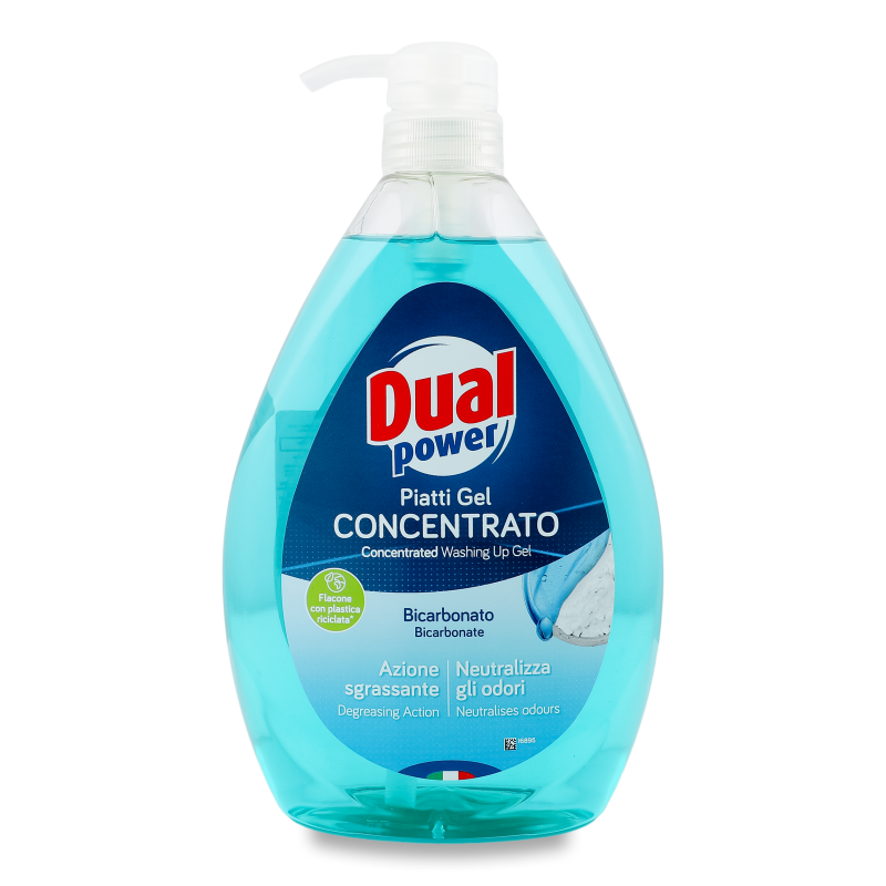 Гель д/миття посуду Сода та шалфей 1000мл дозатор Дуал Пауер