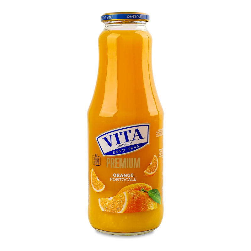 Сік апельсиновий 1л скло Віта