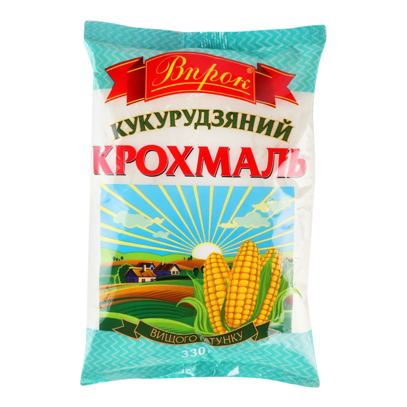 Крахмал кукурузный Впрок м/у 330г Впрок(4820039540058): купить в ...
