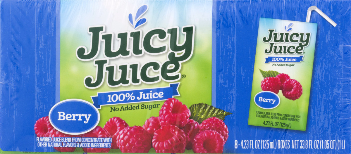 Juicy Juice 100% Juice Boxes Berry - 8 PK Juicy Juice