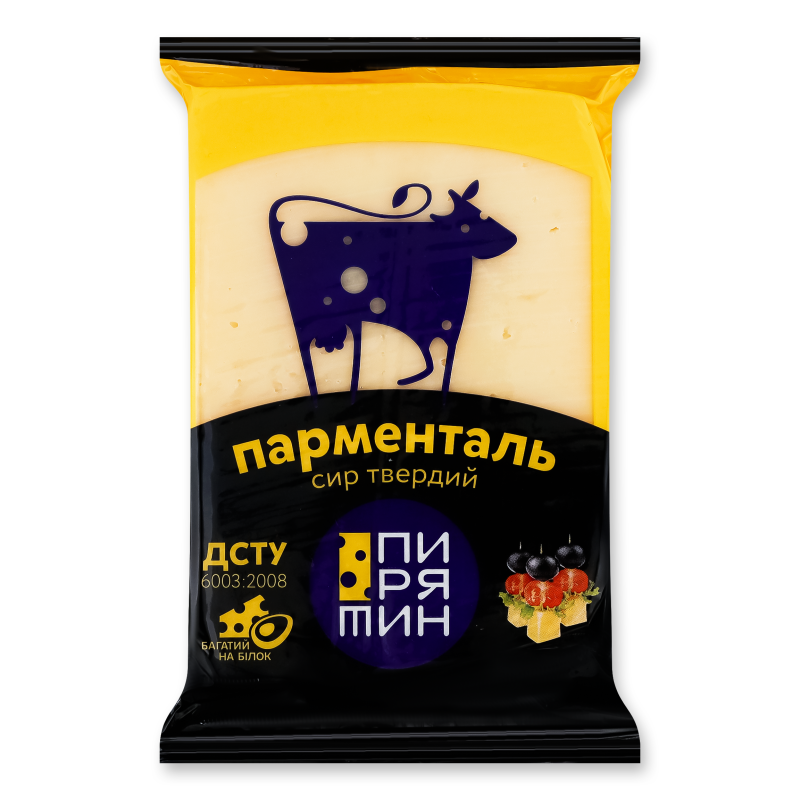 Сир Парменталь 40% 160г в/у Пирятин