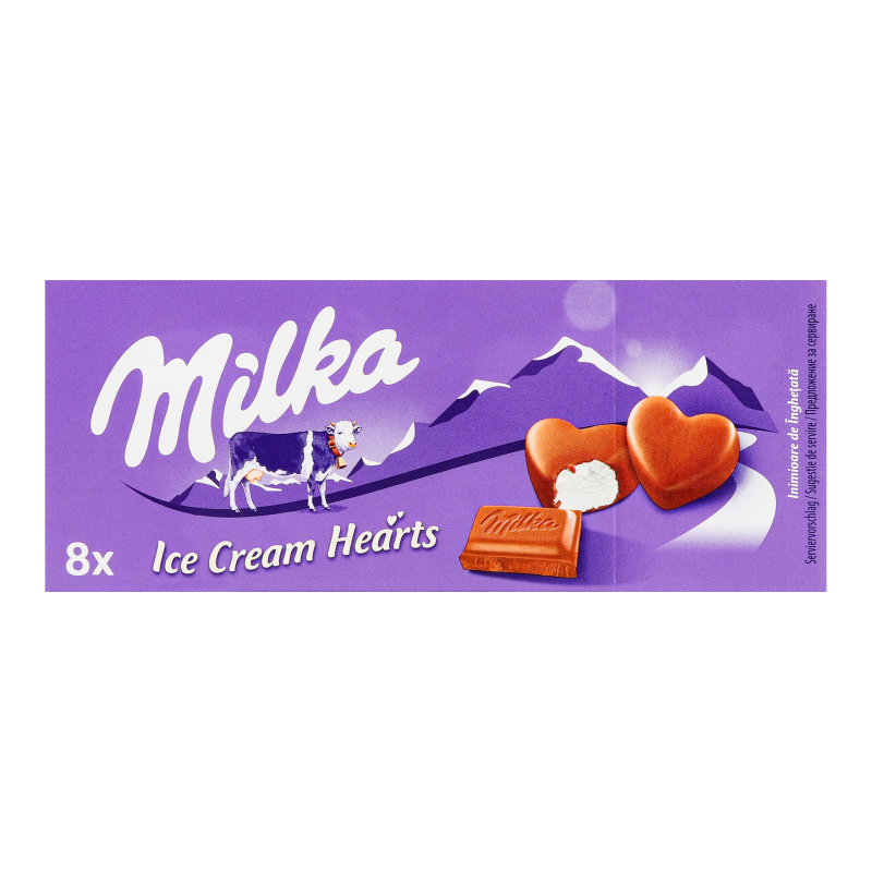 Мороженое ванильное покрытое шоколадом Milka к/у 54г Milka