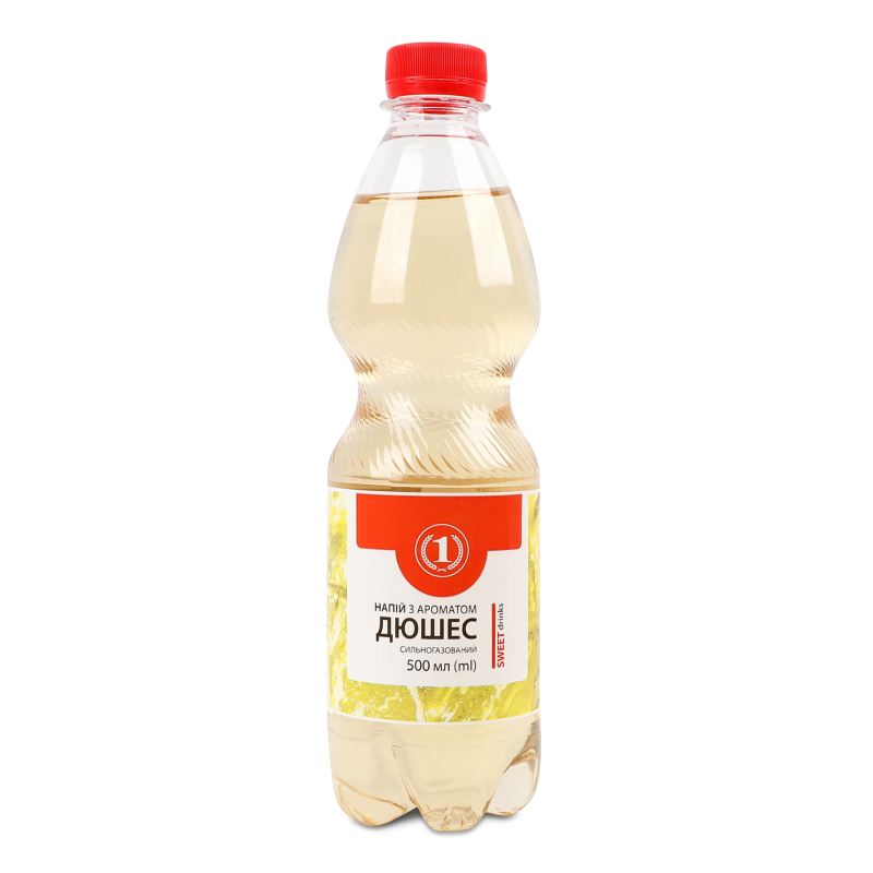 Напій безалкогольний Дюшес газований 0,5л пет ТМ “1”